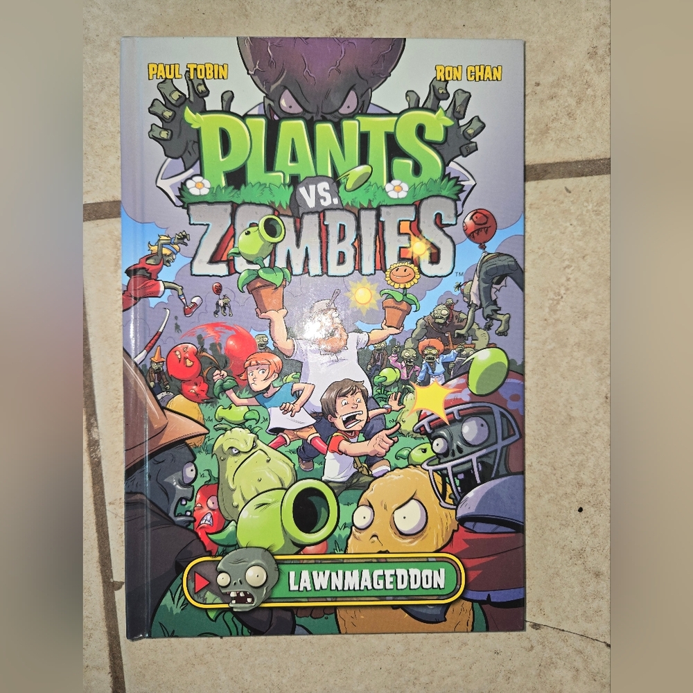 Plants Vs Zombies Lawnmaggeddon By Paul Tobin / Ron Chan Comic